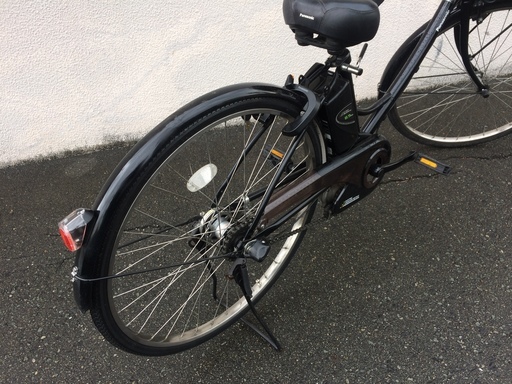 地域限定　パナソニック　エーガールズ　新基準　26インチ　黒　パスアミ　パスシティ　神戸市　電動自転車