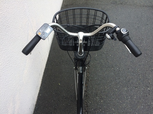 地域限定　パナソニック　ビビ　DX　新基準　12AH　子供乗せ　黒　ナチュラ　アシスタ　神戸市　電動自転車