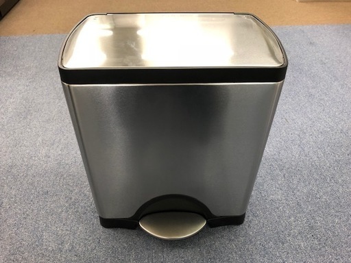 simplehuman（シンプルヒューマン）レクタンギュラー ステップダストボックス