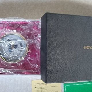 未使用 Hoyaクリスタル水晶時計