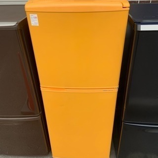 2ドア冷蔵庫 2012年 137L アクア AQR-141A オレンジ