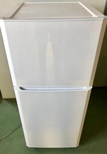 B ハイアール 121L 2ドア冷凍冷蔵庫 JR-N121A 2018年製