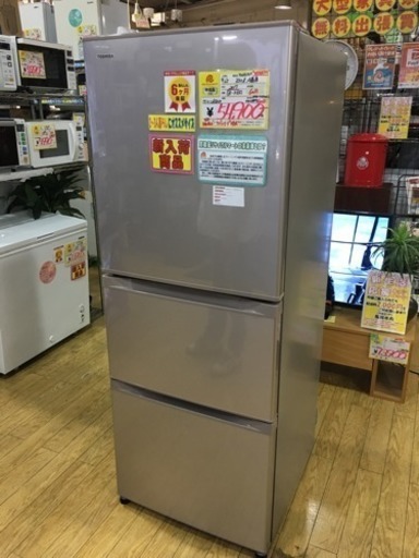 6/13 値下げ　美品 2017年製 TOSHIBA 東芝 330L冷蔵庫 VEGETA GR-K33S
