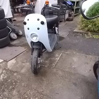 購入済み]走行の少ない！スズキ チョイノリ（水色）セル付き 実働中古