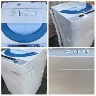 洗濯機 SHARP 5.5kg洗い 一人暮らし 単身用 ES-GE55P-A 2015年 シャープ 川崎区 KK − 神奈川県