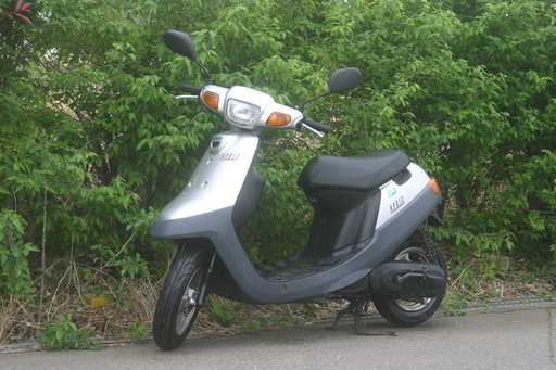 令和記念オマケ付-埼玉発254】YAMAHA アプリオ 前後新品タイヤ ２サイクル フロント浮きます女性ＮＧ