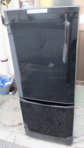 ☆三菱 MITSUBISHI MR-P15S 146L 2ドアノンフロン冷凍冷蔵庫◆見た目も格好良い「ラウンドカットデザイン」