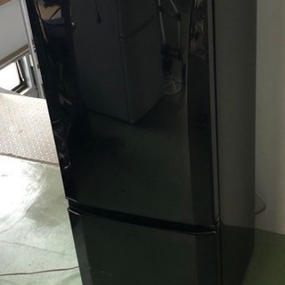 O 三菱 ノンフロン冷凍冷蔵庫 MR-P15A-B 2017年製 - キッチン家電