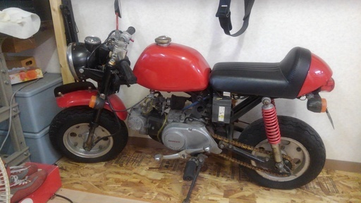 6Ｖ　モンキー　改　カフェレーサー　ジャンク　直接引取り限定 6V モンキー 改 カフェレーサー ジャンク 直接引取り限定