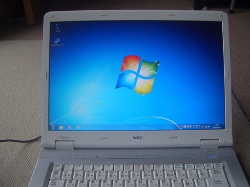 Windows7 　ノートパソコン　NEC　PC-LL750RG　すぐに使用できます