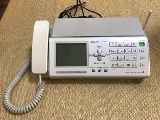 【リサイクルサービス八光　田上店　】SHARP デジタルコードレスFAX  UX-D57CL