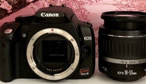 ❤女子カメラの入門機種にピッタリ♪❤Canon キャノン EOS kiss N