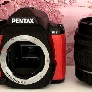 希少カラー❤️高機能&軽量&簡単操作❤️ペンタックス k-r レンズキット