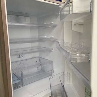 4ドア冷蔵庫 ピンク 2014年製 355L アクア AQR-SD36C  自動製氷機付    