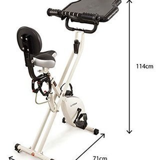 FitDesk フィットデスク マシン フィットネスバイク 折りたたみ可能 ジャパンモデル ブラック 