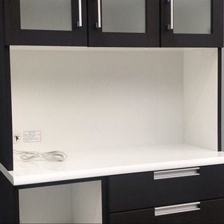 美品！ニトリ レンジボード◇食器棚◇キッチンボード◇幅100cm