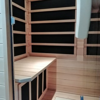 家庭用サウナ　遠赤外線　ナチュラルスパ・コンパクト 1人用