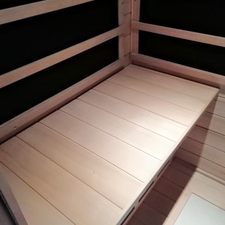 家庭用サウナ　遠赤外線　ナチュラルスパ・コンパクト 1人用