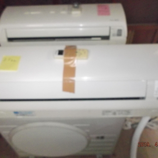 中古クーラー日本メーカーいろいろ