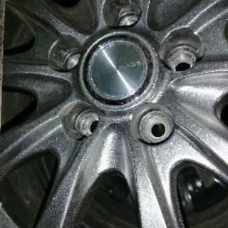 美品！スバルフォレスターｽﾀｯﾄﾞﾚｽ&ｱﾙﾐﾎｲｰﾙ15inch4本set