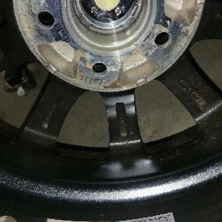 美品！スバルフォレスターｽﾀｯﾄﾞﾚｽ&ｱﾙﾐﾎｲｰﾙ15inch4本set