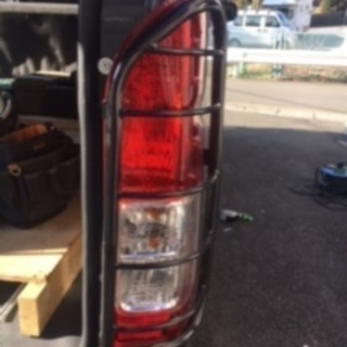 ハイエース用フロントガード リアガード