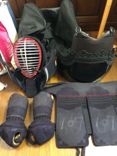 2万→1万 剣道 防具 竹刀 木刀 一式 美品 - 武道、格闘技