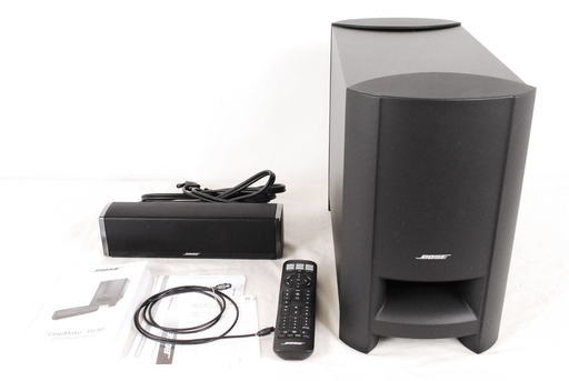 9128 BOSE CineMate 15 ホームシアター スピーカーシステム 保証書 リモコン 取扱説明書付 　アントレ