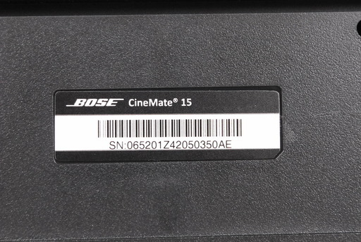 9128 BOSE CineMate 15 ホームシアター スピーカーシステム 保証書 リモコン 取扱説明書付 アントレ | nort.swiss