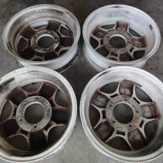 ジムニー　ブラッドレーV　ホイールのみ４本