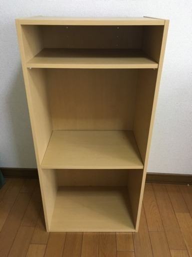 ニトリ 3段カラーボックス