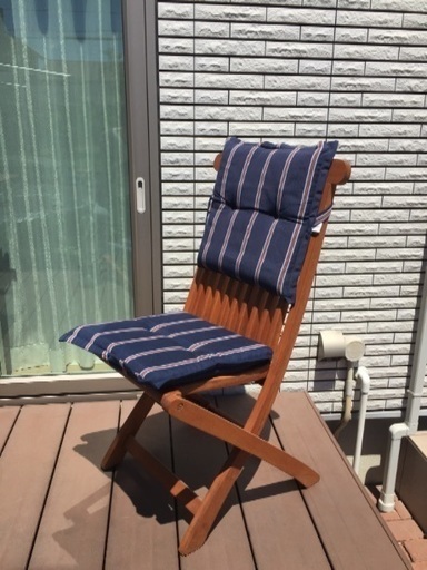 【値下げしました】ガーデン用イス