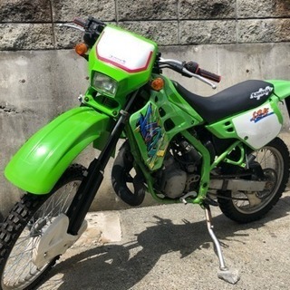 KDX125SRA5 22馬力！キック１発始動。