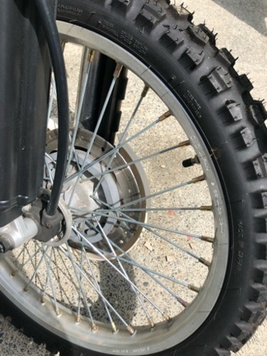 KDX125SRA5 22馬力！キック１発始動。