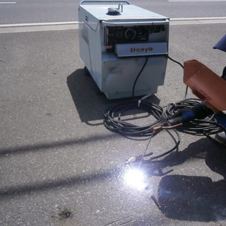 ☆中古品 DENYO デンヨー アークエンジン溶接機 発電機 （ウェルダー 