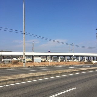 県道沿い　商業店舗向き土地