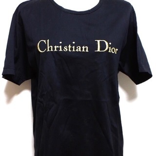 今大人気　Christian Dior 刺繍ロゴ入り　Tシャツ