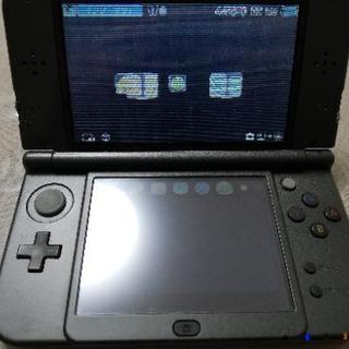 任天堂　3DS LL メタリックブラック本体と充電器　