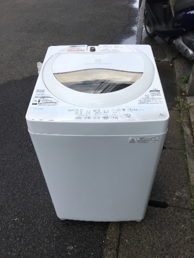 【配達・取付無料】大感謝セール東芝 5.0Kg 洗濯機