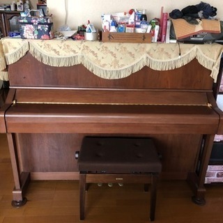 YAMAHA アップライトピアノ木目