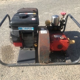 エンジン式動噴 高圧洗浄機 qp-wl25 三菱GM132L エンジン一発かかり