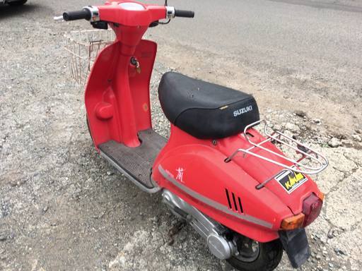 ☆スズキ 蘭 ラン レトロスクーター 始動動画あり☆交換下取り上取り可札幌