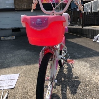 子供用自転車 16インチ プリンセス柄 美品