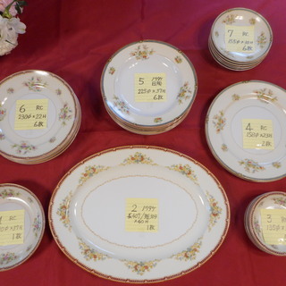 古いノリタケディナーセット戦後すぐの購入27枚 まるちゃん 垂水の食器 ディナーセット の中古あげます 譲ります ジモティーで不用品の処分