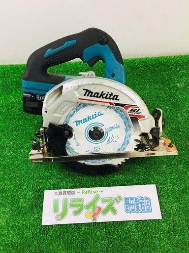 マキタ 18V　165mm充電式マルノコ  HS631D バッテリー充電回数46回！【リライズ野田愛宕店】【店頭取引限定】【中古品】1点限り早い者勝ち！