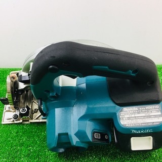 マキタ 18V　165mm充電式マルノコ  HS631D バッテリー充電回数46回！【リライズ野田愛宕店】【店頭取引限定】【中古品】1点限り早い者勝ち！
