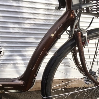 ブリヂストン ボーテ 新基準 ブラウン 充電器付き 電動アシスト自転車 