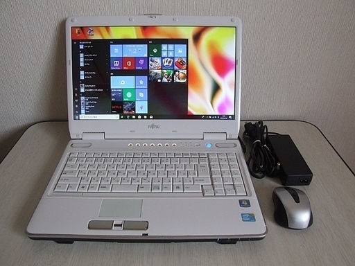 高速SSD240GB搭載　Fujitsu FMV-BIBLO NF/G70 ノートパソコン　4