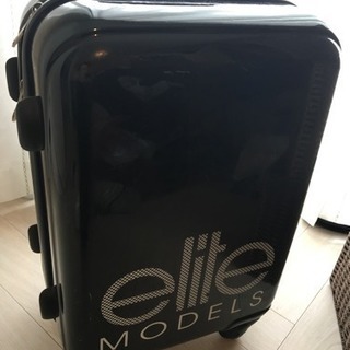 【至急】eliteスーツケースブラック