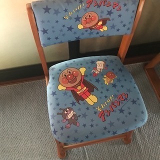 アンパンマン調節機能付きの子供用の椅子